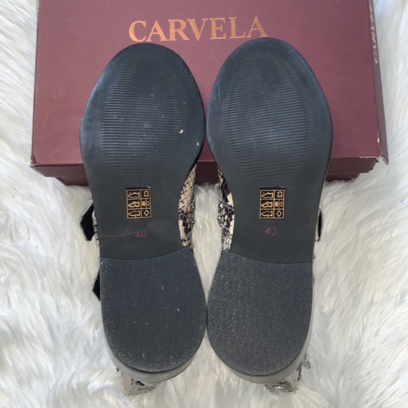 Scant Snake Print Ankle Boots by Carvela - Picture 6 of 6